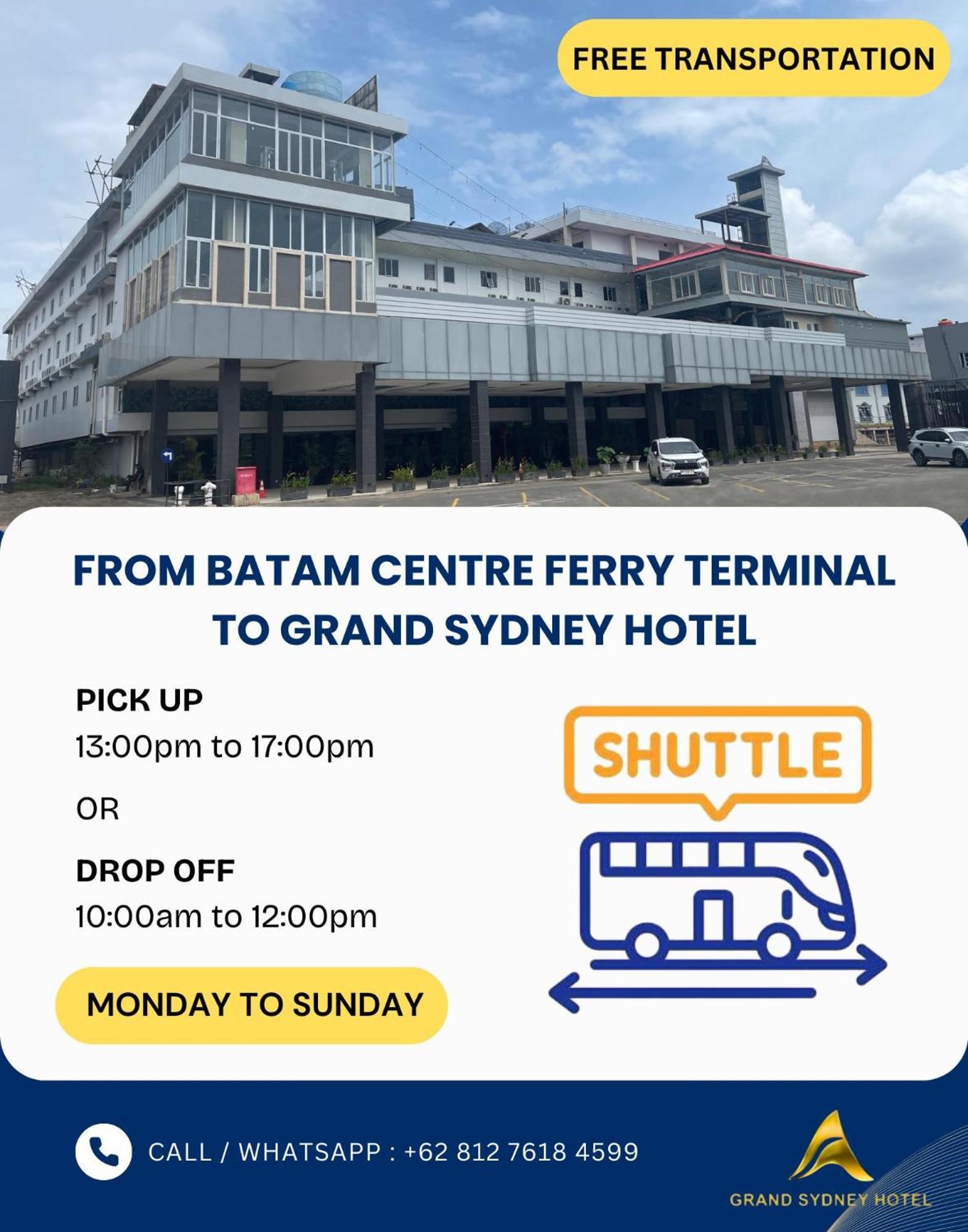 Grand Sydney Hotel Batam 外观 照片